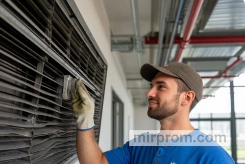 Как проходит профессиональная очистка вентиляции