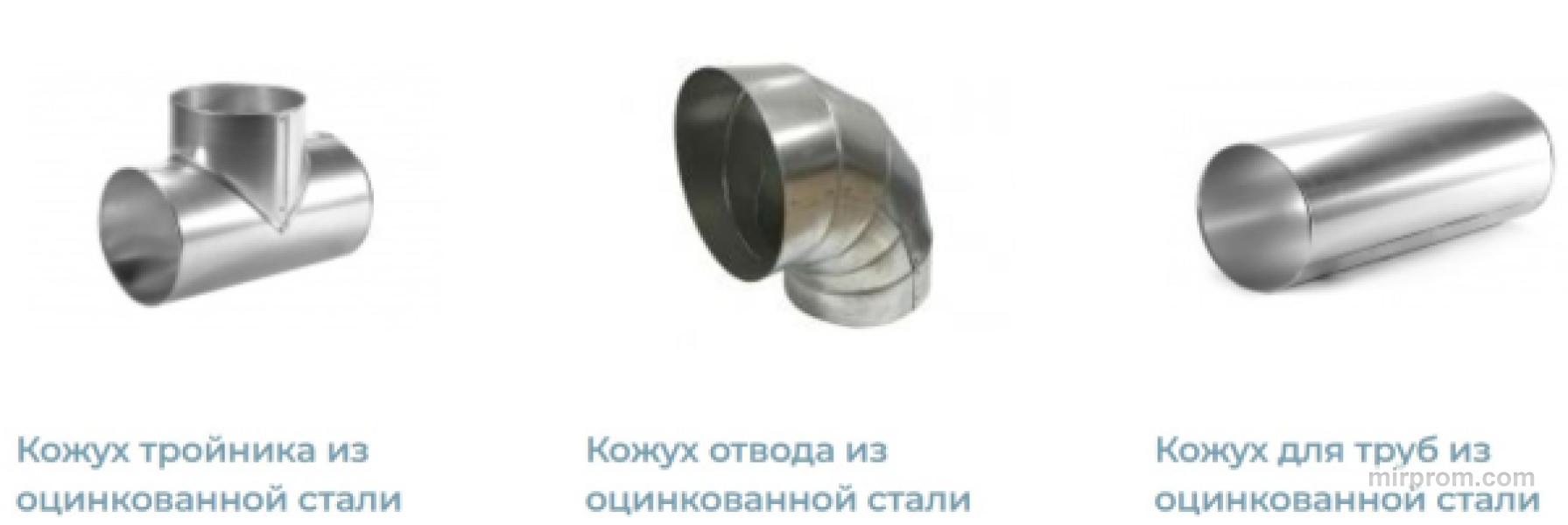 кожухи из оцинкованной стали