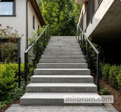 Лестничные марши ЖБИ различных размеров