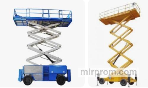 Пример неправильного выбора техники для работы на высоте