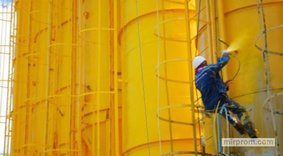 покраска промышленных емкостей