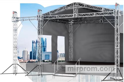 профессиональные алюминиевые сценические комплексы