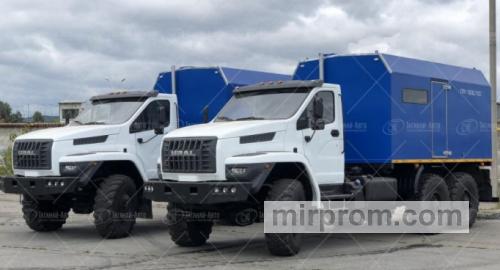 ППУА 1600/100 на шасси Урал NEXT 4320-74Е5 (насос 1,1-ПТ25)