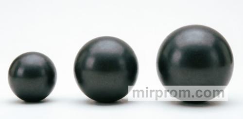 Сравнение размольных тел разного диаметра: 6 мм, 10 мм, 15 мм