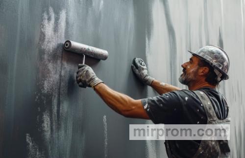 нанесение грунтовки на металл