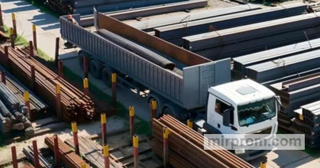 Терминал отгрузки готовой металлопродукции на крупном региональном складе