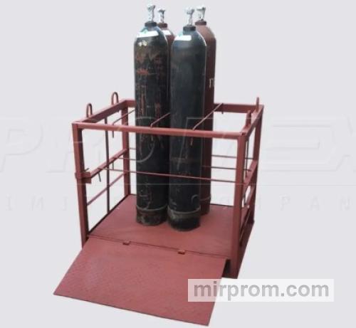 Контейнер для хранения и перевозки газовых баллонов