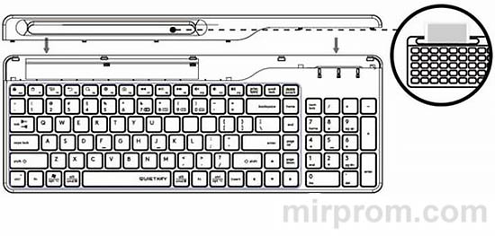 Клавиатура A4TECH Fstyler FBK25 Инструкция