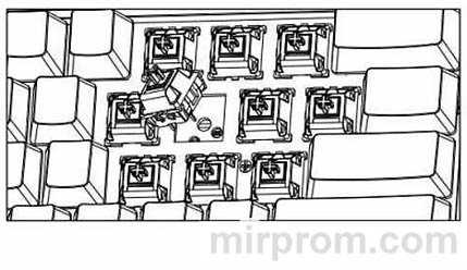 Компактная клавиатура AJAZZ AK820 PRO Инструкция