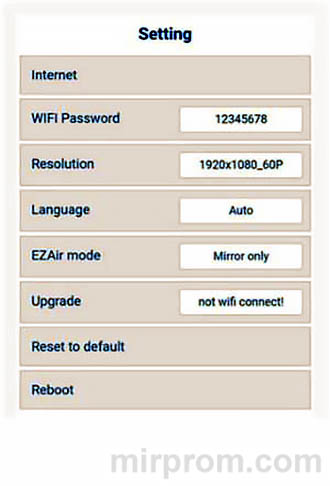 Инструкция AnyCast M9 Функции AnyCast