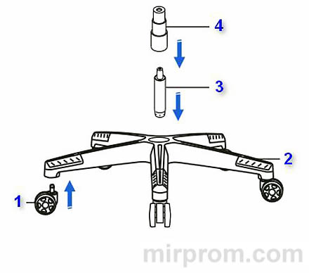 Игровое кресло Ardor Gaming Chaos Guard 400m Инструкция