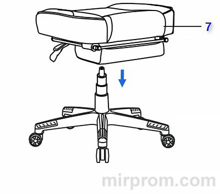 Игровое кресло Ardor Gaming Chaos Guard 400m Инструкция