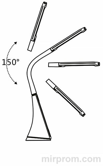 LED светильник Ambrella Light Desk DE511 Инструкция