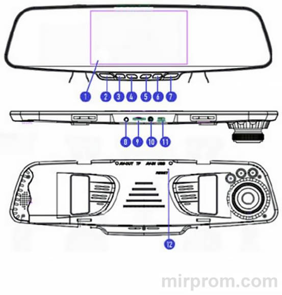 Видеорегистратор ARTWAY 620 - инструкция