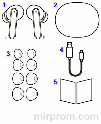 Bluetooth наушники ATVEL Tune S5 ProX Инструкция