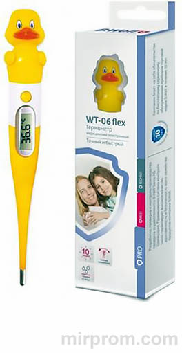 Градусник медицинский цифровой B.Well WT-06 Инструкция
