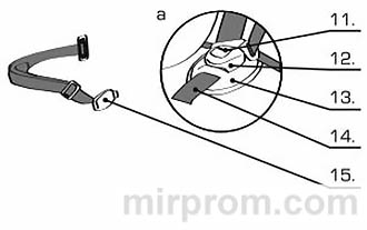 Инструкция Автокресло 9–36 кг Babyton Sirius