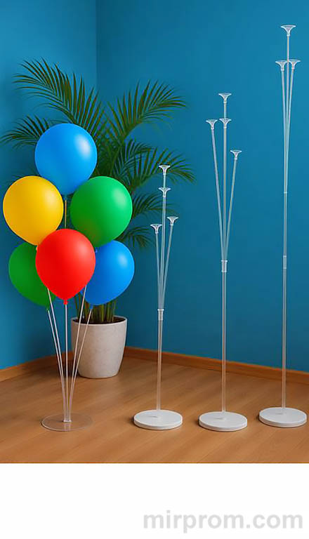 Инструкция по сборке подставки для надувных воздушных шаров