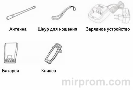 Радиостанция Baofeng BF-888s комплект поставки