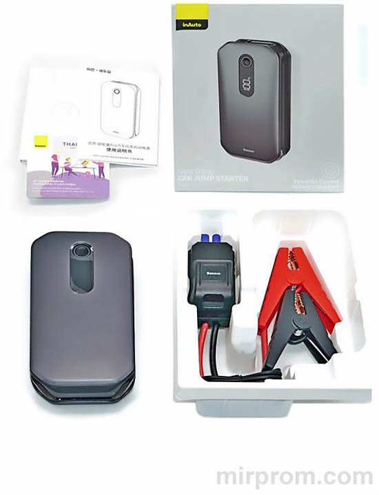 Пусковое устройство Baseus Energy Pro CRJS01 Инструкция