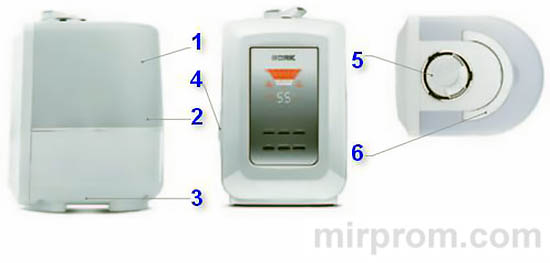 Инструкция BORK Н501 Увлажнитель воздуха