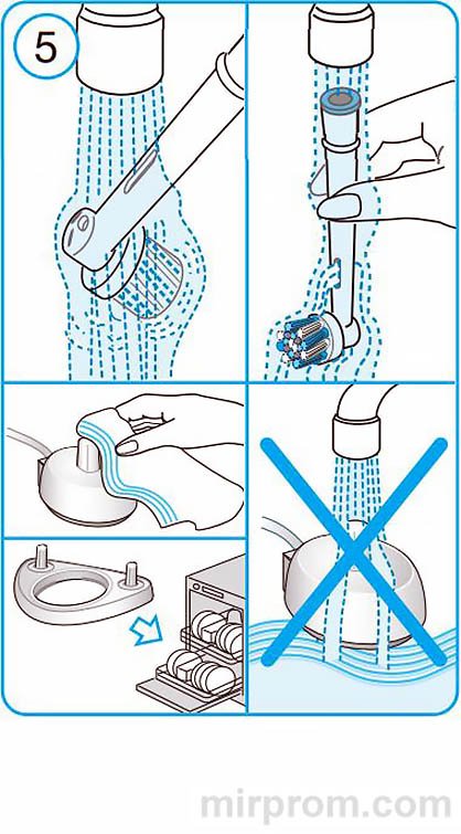 Электрическая зубная щетка Braun Oral-B Vitality D100 3D White Инструкция