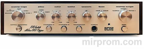 Стереоусилитель Бриг-001-стерео Руководство по эксплуатации