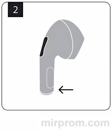 Наушники BY SPACE Connect 3 TWS Инструкция