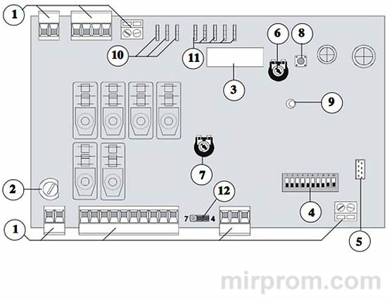 Плата блока управления CAME ZL37 Инструкция