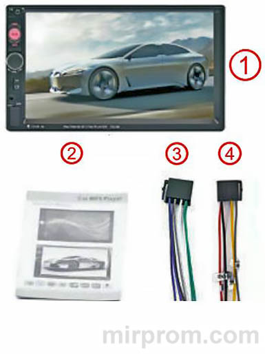 Автомагнитола CAR MP5 PLAYER Инструкция