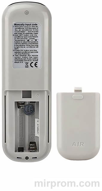 Пульт ДУ сплит-системы Chunghop K-1010Е Инструкция