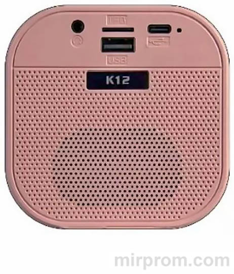 Караоке колонка K12 Инструкция