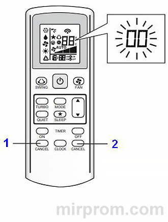 Пульт ДУ сплит-системы Daikin APGS02 Инструкция