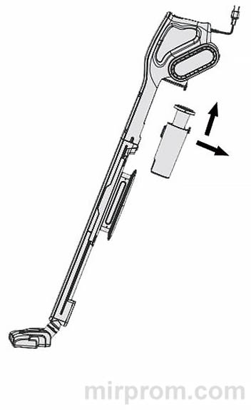Пылесос вертикальный Deerma DX700 Инструкция