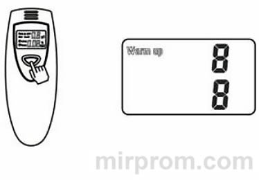 Алкотестер Digital Breath Alcohol Tester Инструкция