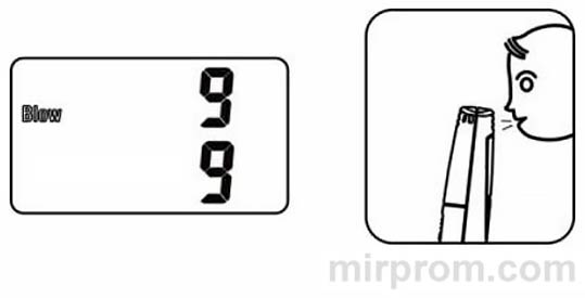 Алкотестер Digital Breath Alcohol Tester Инструкция