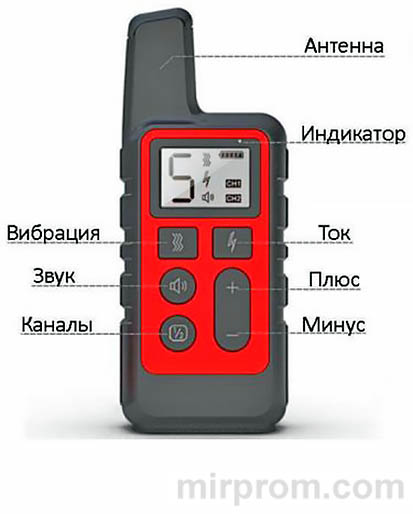 Передатчик Dog Training Collar Инструкция