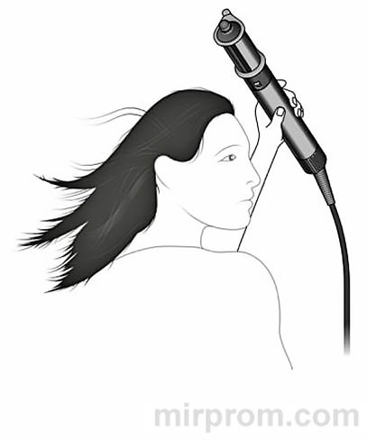 Стайлер для волос Dyson Airwrap Инструкция