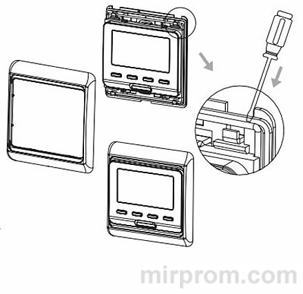 Инструкция Терморегулятор/термостат E51.716 для теплого пола