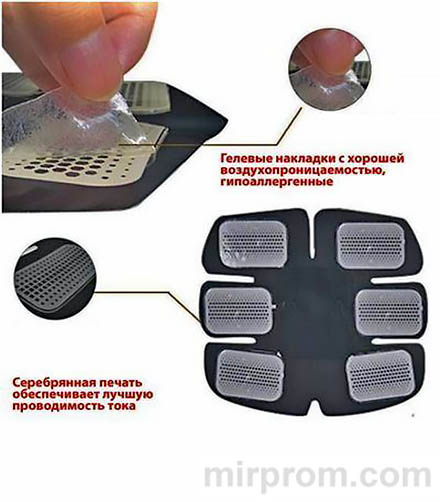 Миостимулятор EMS Smart Fitness EMS Trainer Инструкция