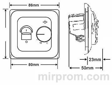 Инструкция Регулятор температуры Grand Meyer MST-1