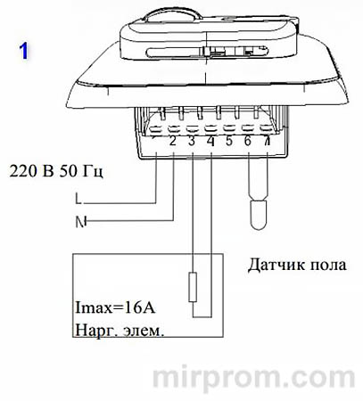 Инструкция Регулятор температуры Grand Meyer MST-1