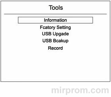 Инструкция Цифровой спутниковый искатель GTMedia V8 Finder