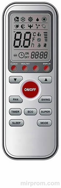 Пульт ДУ сплит-системы GYKQ 36 Инструкция