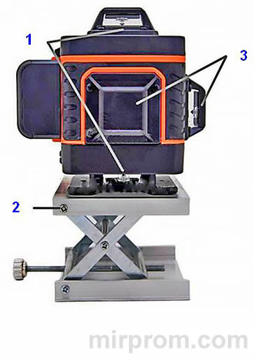 Лазерный уровень / нивелир Hilda 4D Инструкция