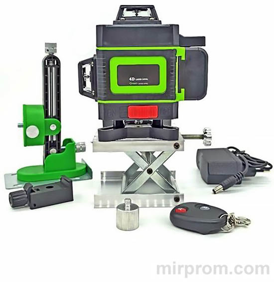 Лазерный уровень / нивелир Hilda 4D Инструкция