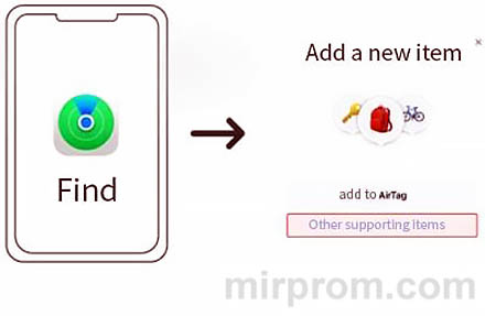 Трекер HOCO E91 AirTag инструкция на русском