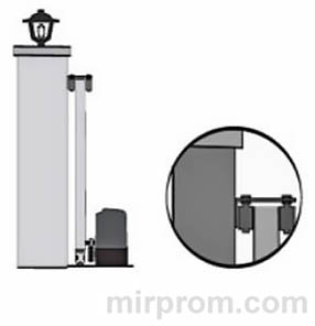 Привод откатых ворот HOME GATE NI600Z Инструкция