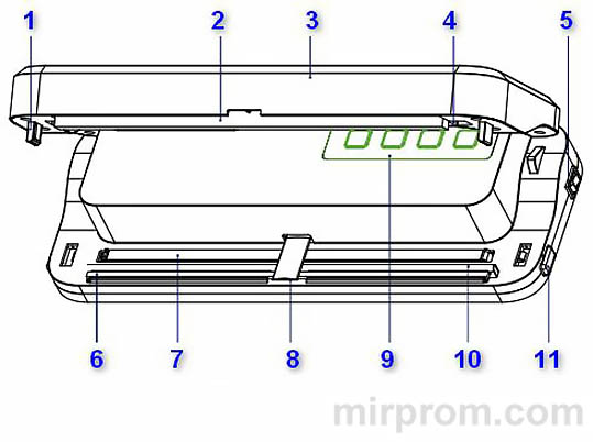 Вакууматор DZ-290P Инструкция