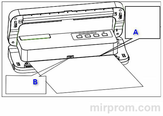 Вакууматор DZ-290P Инструкция